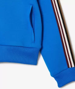 Lacoste Sweatshirts-Paris French Made Zipped Colourblock Sweatshirt