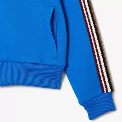 Lacoste Sweatshirts-Paris French Made Zipped Colourblock Sweatshirt