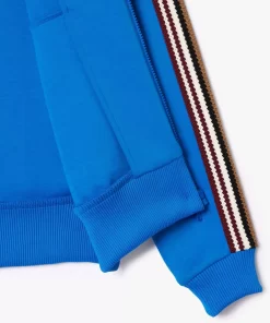 Lacoste Sweatshirts-Paris French Made Zipped Colourblock Sweatshirt