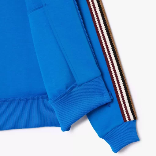 Lacoste Sweatshirts-Paris French Made Zipped Colourblock Sweatshirt