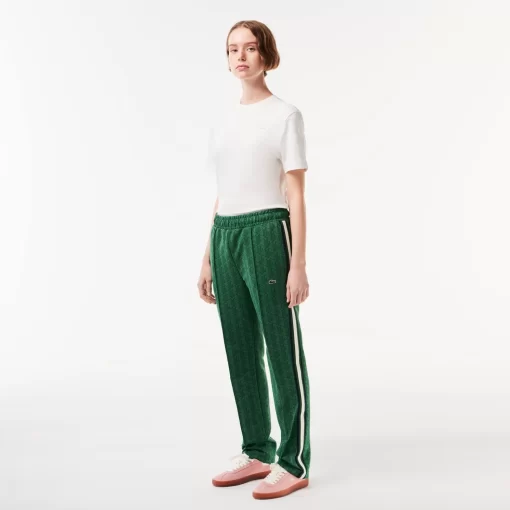 Lacoste Tracksuits-Paris Monogram Track Pants