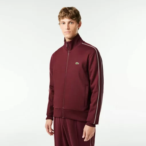 Lacoste Tracksuits-Paris Pique Track Jacket