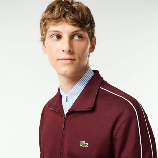 Lacoste Tracksuits-Paris Pique Track Jacket