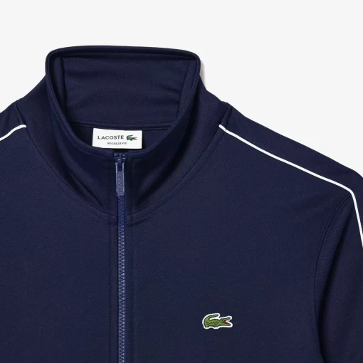 Lacoste Tracksuits-Paris Pique Track Jacket