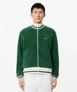 Lacoste Tracksuits-Paris Zipped High Neck Terry Sweatshirt