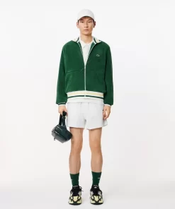 Lacoste Tracksuits-Paris Zipped High Neck Terry Sweatshirt