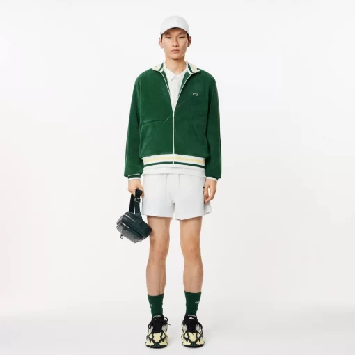 Lacoste Tracksuits-Paris Zipped High Neck Terry Sweatshirt