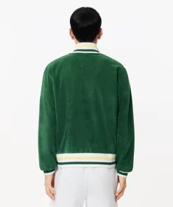 Lacoste Tracksuits-Paris Zipped High Neck Terry Sweatshirt