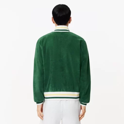 Lacoste Tracksuits-Paris Zipped High Neck Terry Sweatshirt