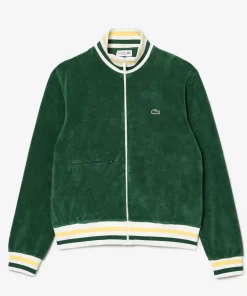 Lacoste Tracksuits-Paris Zipped High Neck Terry Sweatshirt