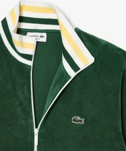 Lacoste Tracksuits-Paris Zipped High Neck Terry Sweatshirt