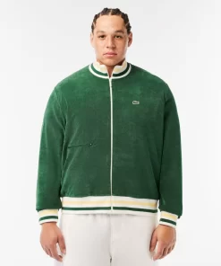 Lacoste Tracksuits-Paris Zipped High Neck Terry Sweatshirt