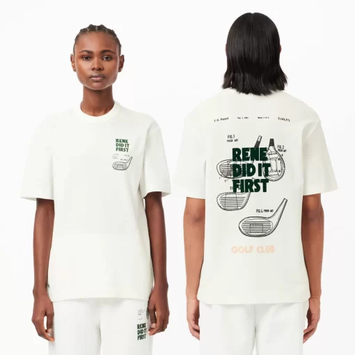 Lacoste T-Shirts-Patent Back Pique T-Shirt