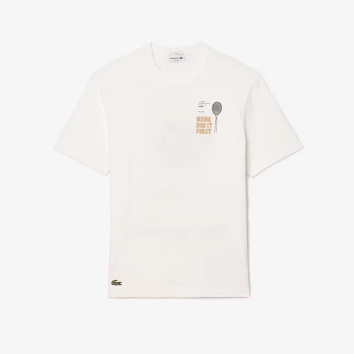 Lacoste T-Shirts-Patent Back Pique T-Shirt