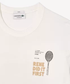 Lacoste T-Shirts-Patent Back Pique T-Shirt