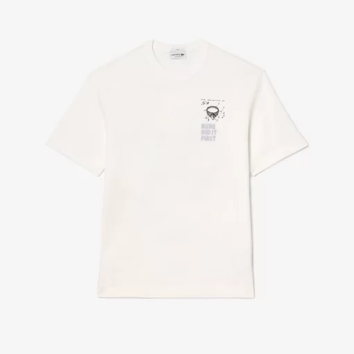 Lacoste T-Shirts-Patent Back Pique T-Shirt