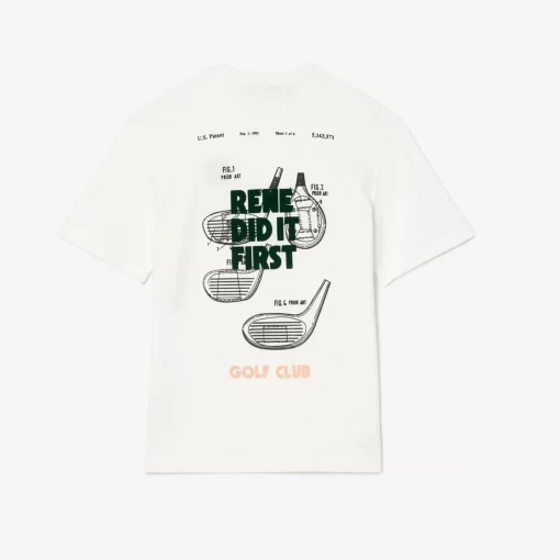 Lacoste T-Shirts-Patent Back Pique T-Shirt