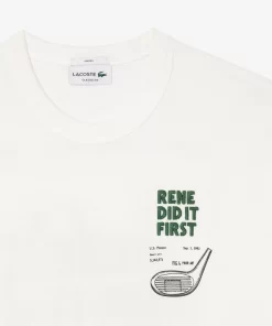 Lacoste T-Shirts-Patent Back Pique T-Shirt