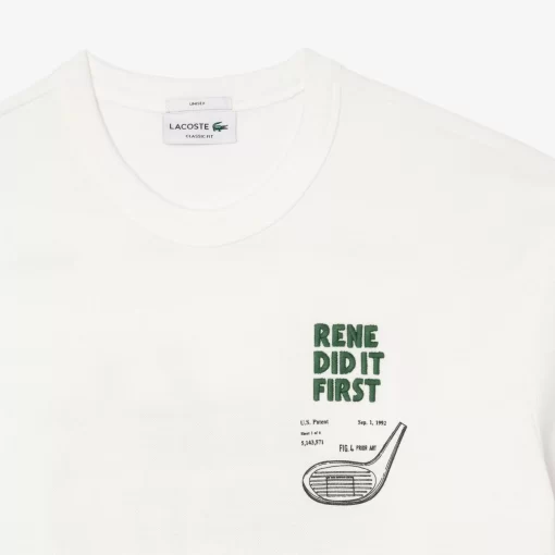 Lacoste T-Shirts-Patent Back Pique T-Shirt