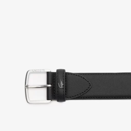 Lacoste Belts-Pique Effect Belt