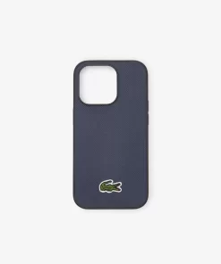 Lacoste Iphone Cases-Pique Effect Iphone 14 Pro Case