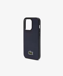 Lacoste Iphone Cases-Pique Effect Iphone 14 Pro Case