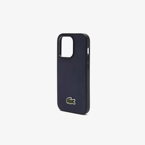 Lacoste Iphone Cases-Pique Effect Iphone 14 Pro Case