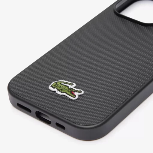 Lacoste Iphone Cases-Pique Effect Iphone 14 Pro Case