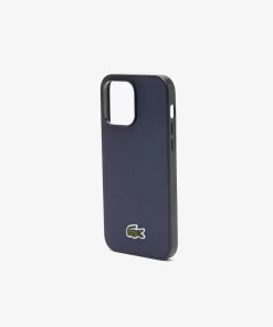 Lacoste Iphone Cases-Pique Effect Iphone 14 Pro Max Case