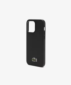 Lacoste Iphone Cases-Pique Effect Iphone 14 Pro Max Case