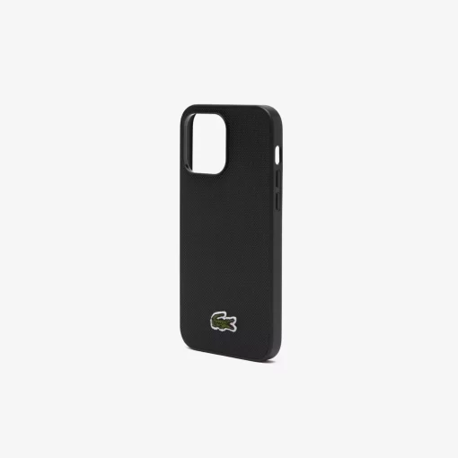 Lacoste Iphone Cases-Pique Effect Iphone 14 Pro Max Case