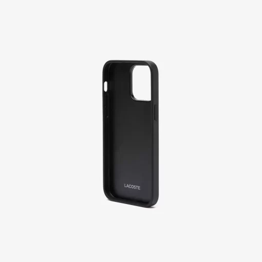 Lacoste Iphone Cases-Pique Effect Iphone 14 Pro Max Case