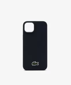 Lacoste Iphone Cases-Pique Effect Iphone 15 Plus Case