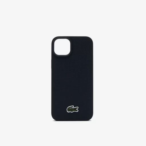 Lacoste Iphone Cases-Pique Effect Iphone 15 Plus Case