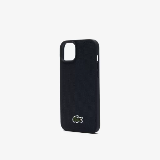 Lacoste Iphone Cases-Pique Effect Iphone 15 Plus Case