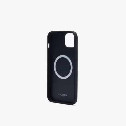 Lacoste Iphone Cases-Pique Effect Iphone 15 Plus Case