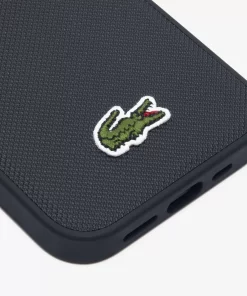 Lacoste Iphone Cases-Pique Effect Iphone 15 Pro Case