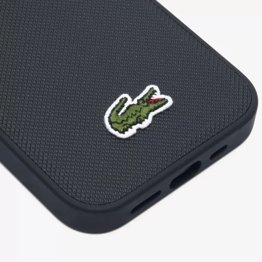 Lacoste Iphone Cases-Pique Effect Iphone 15 Pro Case