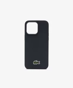 Lacoste Iphone Cases-Pique Effect Iphone 15 Pro Max Case