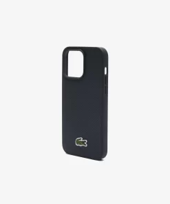 Lacoste Iphone Cases-Pique Effect Iphone 15 Pro Max Case