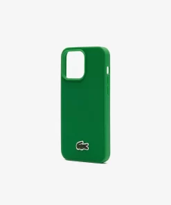 Lacoste Iphone Cases-Pique Effect Iphone 15 Pro Max Case