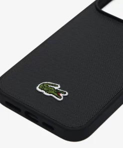 Lacoste Iphone Cases-Pique Effect Iphone 15 Pro Max Case