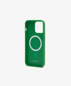 Lacoste Iphone Cases-Pique Effect Iphone 15 Pro Max Case