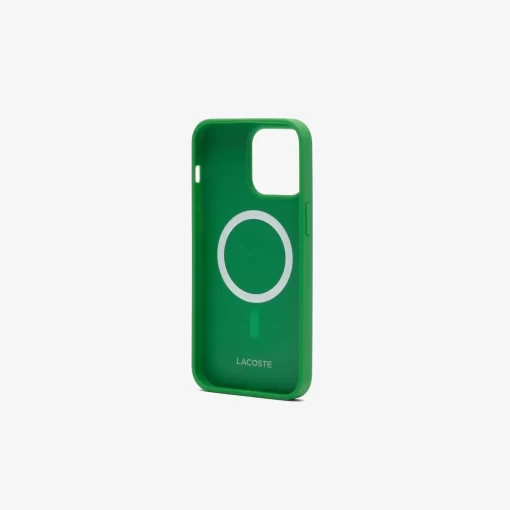 Lacoste Iphone Cases-Pique Effect Iphone 15 Pro Max Case