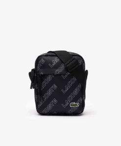 Lacoste Vertical Bags-Pique Effect Neocroc Vertical Satchel