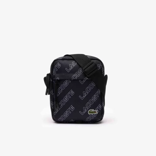 Lacoste Vertical Bags-Pique Effect Neocroc Vertical Satchel