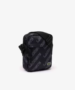 Lacoste Vertical Bags-Pique Effect Neocroc Vertical Satchel