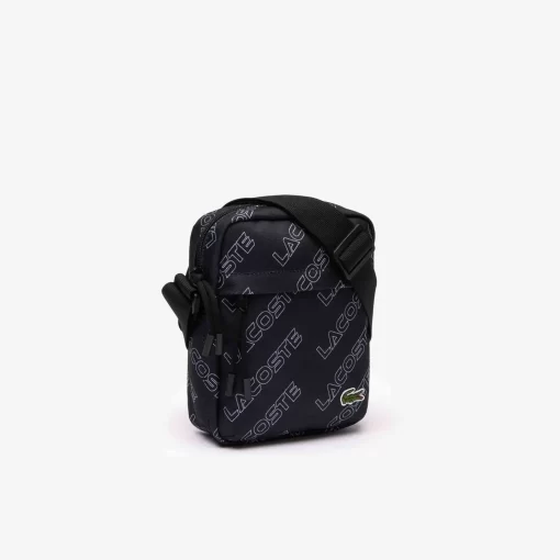 Lacoste Vertical Bags-Pique Effect Neocroc Vertical Satchel