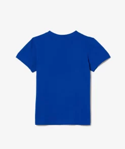 Lacoste Boy Clothing-Plain Cotton Jersey T-Shirt