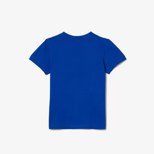 Lacoste Boy Clothing-Plain Cotton Jersey T-Shirt